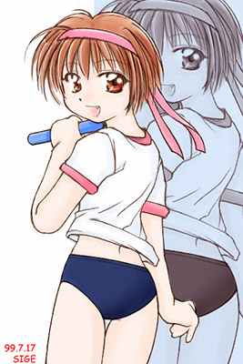 ＳＩＧＥさんからのブルマーＣＧ。