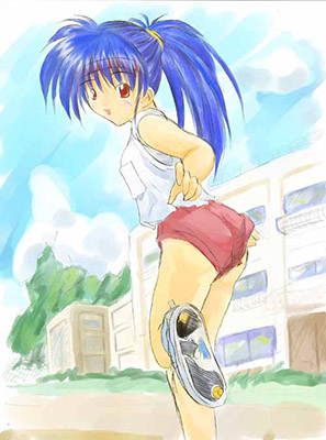 アン肝大尉さんからのブルマーＣＧ。