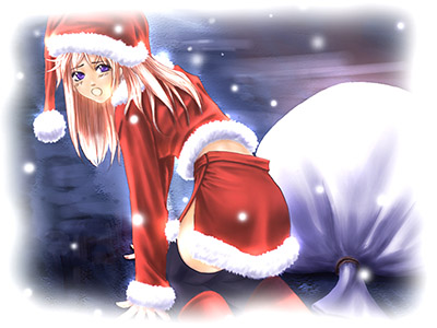 あきたまさんからのクリスマスＣＧ。