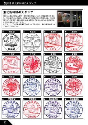 JR東北本線のだいたい押せるスタンプ本